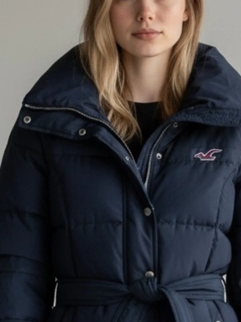 Hollister Down Puffer Jacket - size M - Picture 2 of 7